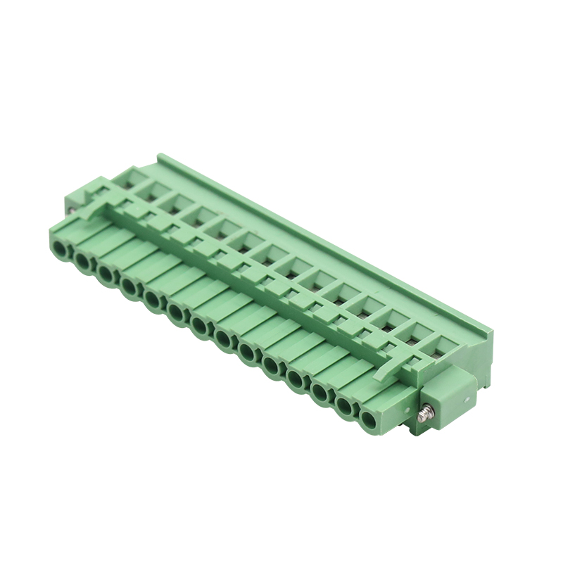 फिमेल ग्रीन 5.08MM PCB टर्मिनल ब्लॉक